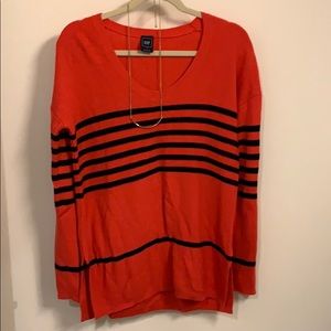 Gap Cajun/Navy Sweater